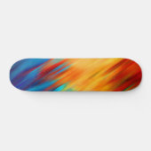 Kleurrijke Abstracte kunstskateboard Persoonlijk Skateboard (Horizontaal)