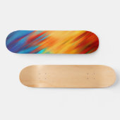 Kleurrijke Abstracte kunstskateboard Persoonlijk Skateboard (Horizontaal)