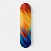 Kleurrijke Abstracte kunstskateboard Persoonlijk Skateboard (Voorkant)