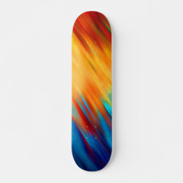 Kleurrijke Abstracte kunstskateboard Persoonlijk Skateboard
