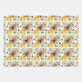 Kleurrijke Abstracte kunsttekening Inpakpapier Vel (Voorkant 3)