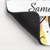 Kleurrijke Abstracte kunsttekening Muismat (Hoek)