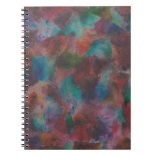 Kleurrijke Abstracte laptop Notitieboek