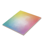 kleurrijke Abstracte legante Sjabloon Tegeltje (Zijkant)