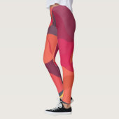 Kleurrijke Abstracte Leggings (Links)