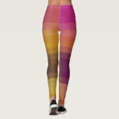 Kleurrijke Abstracte Leggings (Achterkant)
