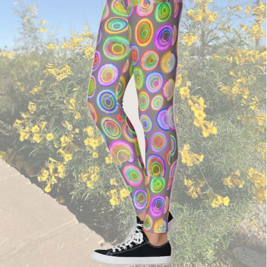 Kleurrijke Abstracte Leggings