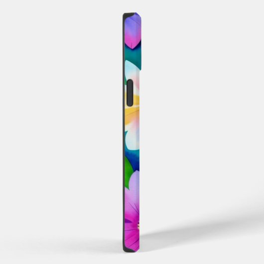 Kleurrijke Abstracte lentebloemen Case-Mate iPhone Case (Achterkant / Rechts)