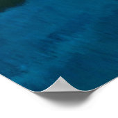 Kleurrijke Abstracte lijnen kunst Poster (Hoek)