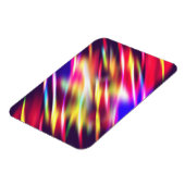 Kleurrijke abstracte lijnen throw kussen iPhone ho Magneet (Linkerzijde)