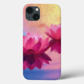 Kleurrijke Abstracte Lotus Flowers Case-Mate iPhone Case (Achterkant)