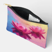 Kleurrijke Abstracte Lotus Flowers Etui (Open)