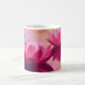 Kleurrijke Abstracte Lotus Flowers Koffiemok (Center)