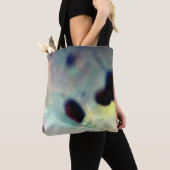 Kleurrijke abstracte marmerpastel tote bag (Dichtbij)
