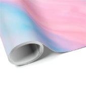 Kleurrijke abstracte marmertruien cadeaupapier (Rol Hoek)