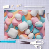 Kleurrijke Abstracte marshmallows Tissuepapier (Craft)