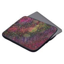 Kleurrijke abstracte met grungy cirkels
