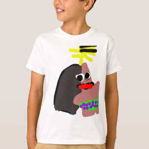Kleurrijke abstracte mij en mijn huis t-shirt