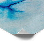 Kleurrijke abstracte, minimale bewerkbare jouw tek poster (Hoek)