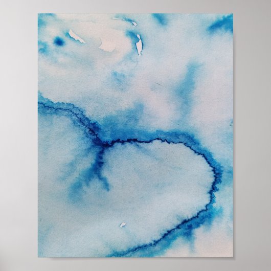 Kleurrijke abstracte, minimale bewerkbare jouw tek poster (Voorkant)