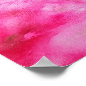 Kleurrijke abstracte, minimale bewerkbare jouw tek poster (Hoek)