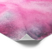 Kleurrijke abstracte, minimale bewerkbare jouw tek poster (Hoek)