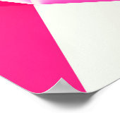 Kleurrijke abstracte, minimale bewerkbare jouw tek poster (Hoek)