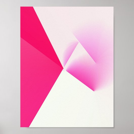 Kleurrijke abstracte, minimale bewerkbare jouw tek poster (Voorkant)