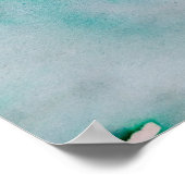 Kleurrijke abstracte, minimale bewerkbare jouw tek poster (Hoek)