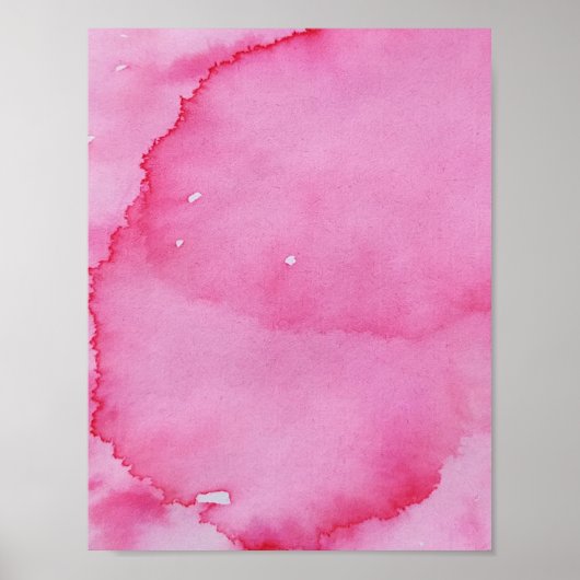 Kleurrijke abstracte, minimale bewerkbare jouw tek poster (Voorkant)