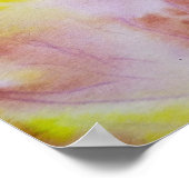 Kleurrijke abstracte, minimale bewerkbare jouw tek poster (Hoek)