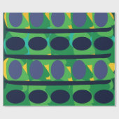 Kleurrijke Abstracte moderne geometrische Cadeaupapier (Vlak)