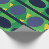 Kleurrijke Abstracte moderne geometrische Cadeaupapier (Hoek)