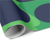 Kleurrijke Abstracte moderne geometrische Cadeaupapier (Rol Hoek)