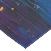 Kleurrijke Abstracte Moderne Liefdeshart Tafelkleed (Gekanteld)