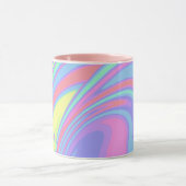 Kleurrijke Abstracte Mok (Midden)