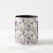 Kleurrijke Abstracte Monogram Mok - F voor Felix (Midden)