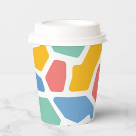 Kleurrijke Abstracte mozaïek Papieren Bekers