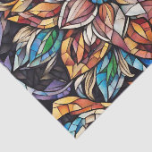 Kleurrijke Abstracte mozaïekbloem Tissuepapier (Detail)