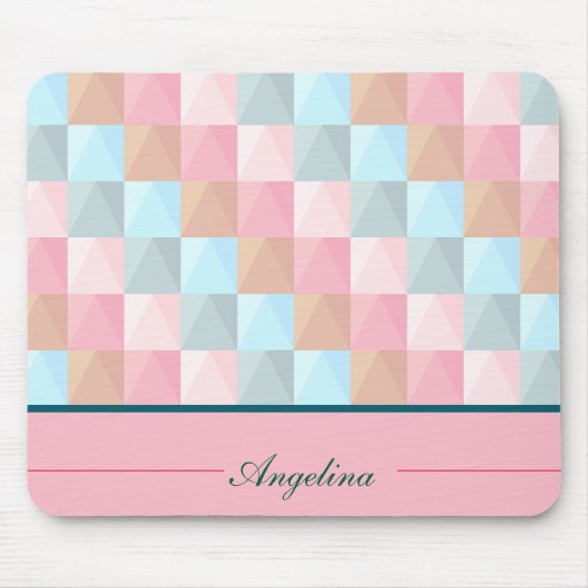 Kleurrijke Abstracte  Muismat (Voorkant)