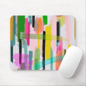 Kleurrijke Abstracte Muismat (Met muis)