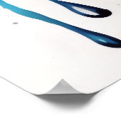 Kleurrijke Abstracte ogen Poster (Hoek)