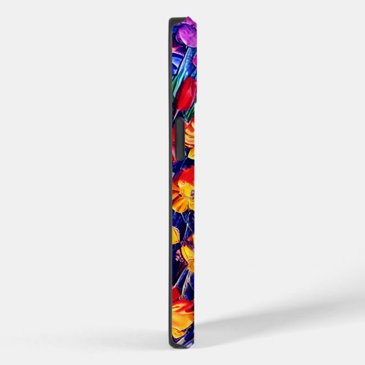 Kleurrijke Abstracte olie Schilderen van lentevloe Case-Mate iPhone Case (Achterkant / Rechts)