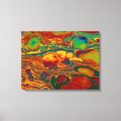 Kleurrijke Abstracte olieverf Pattern Art Canvas Afdruk (Voorkant)