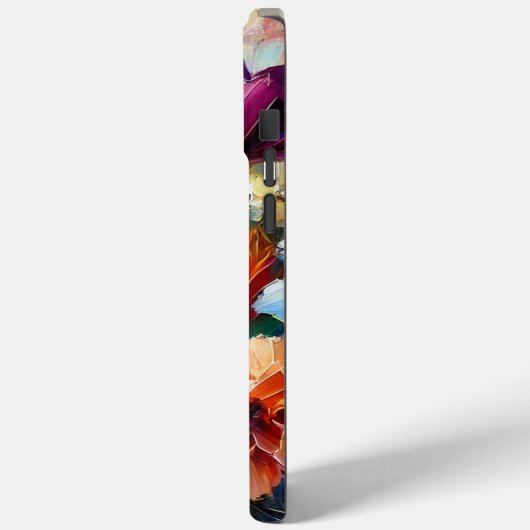 "Kleurrijke Abstracte olieverfschilderij van lente Case-Mate iPhone Case (Achterkant / Links)