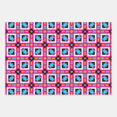 Kleurrijke, Abstracte, op kunst geometrische patro Inpakpapier Vel (Voorkant 2)