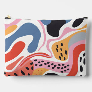 Kleurrijke Abstracte Organische Vormen Modern Patr Etui