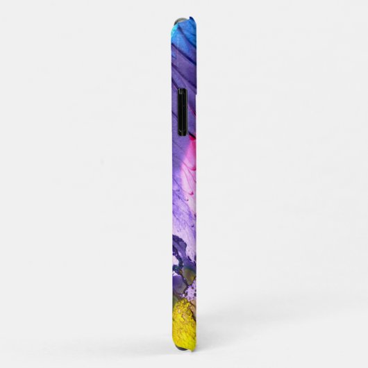 Kleurrijke Abstracte Paint Custom Case-Mate iPhone Case (Achterkant/rechts)