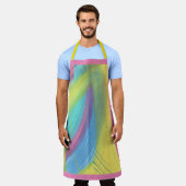 Kleurrijke abstracte pastel blends schorten (Gedragen)