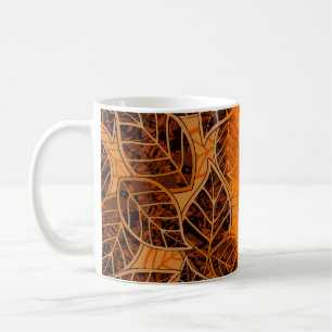 Kleurrijke abstracte patronmodern, abstract, kunst koffiemok